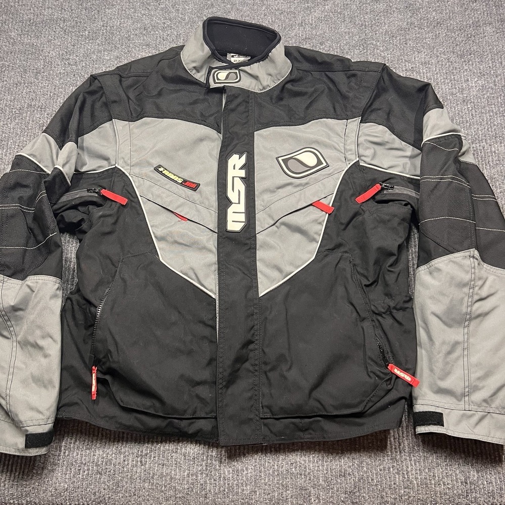 MSR XC Trans Jak  Motorcycle Jacket Mens XXL Black Motocross Dirt Bike Riding